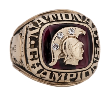 1974 USC Trojans NCAA Championship Players Ring - Anthony Davis